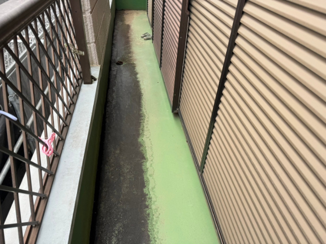 ベランダ防水施工前